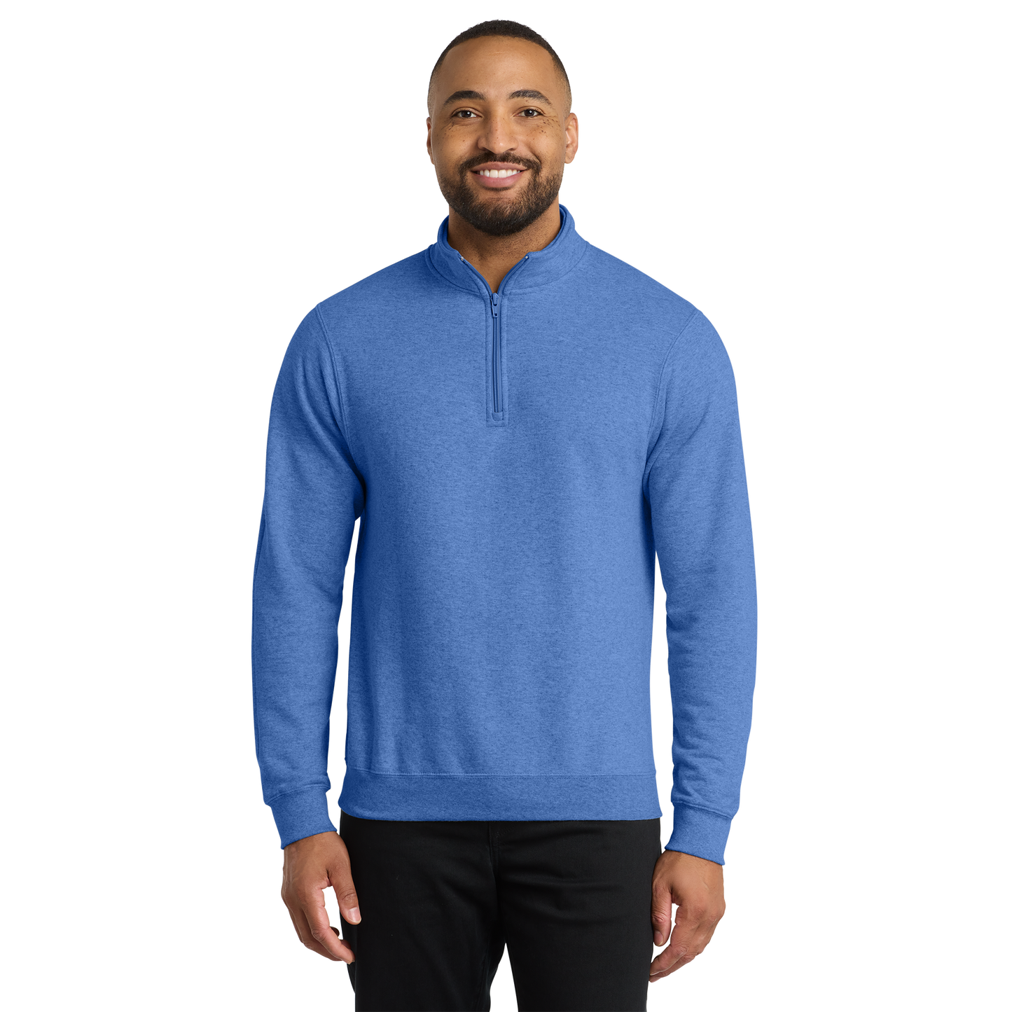 Custom Port & Company® Core Fleece 1/4-Zip Pullover Sweatshirt PC78Q | Personalized Logo Quarter-Zip | Business & Team Apparel