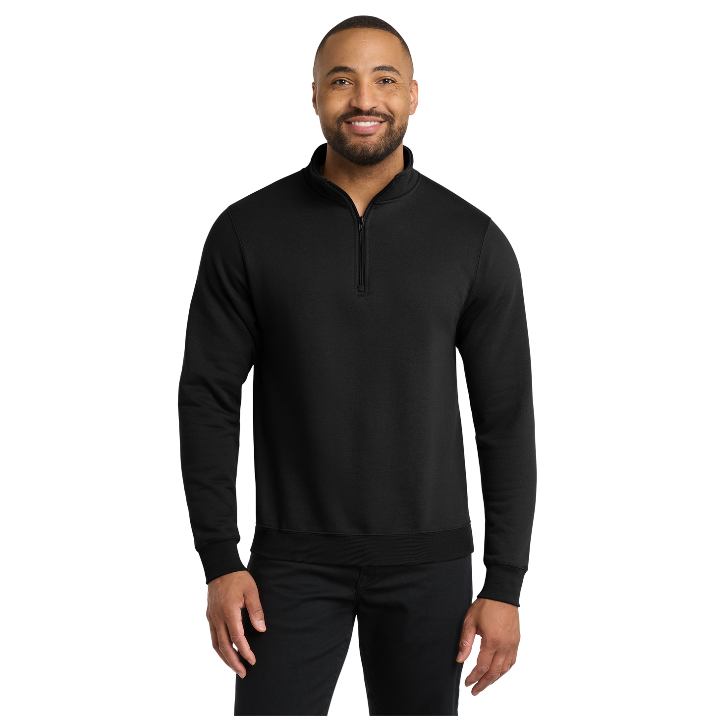 Custom Port & Company® Core Fleece 1/4-Zip Pullover Sweatshirt PC78Q | Personalized Logo Quarter-Zip | Business & Team Apparel