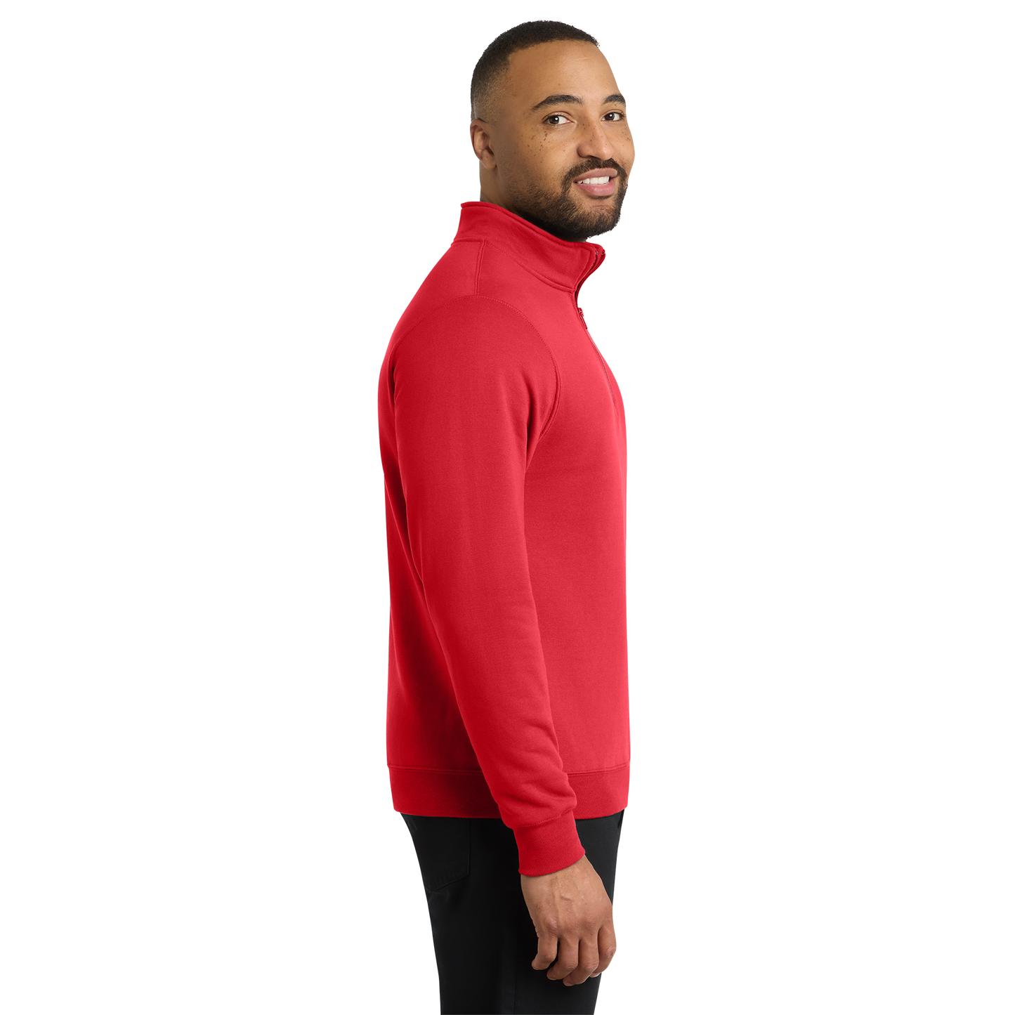 Custom Port & Company® Core Fleece 1/4-Zip Pullover Sweatshirt PC78Q | Personalized Logo Quarter-Zip | Business & Team Apparel