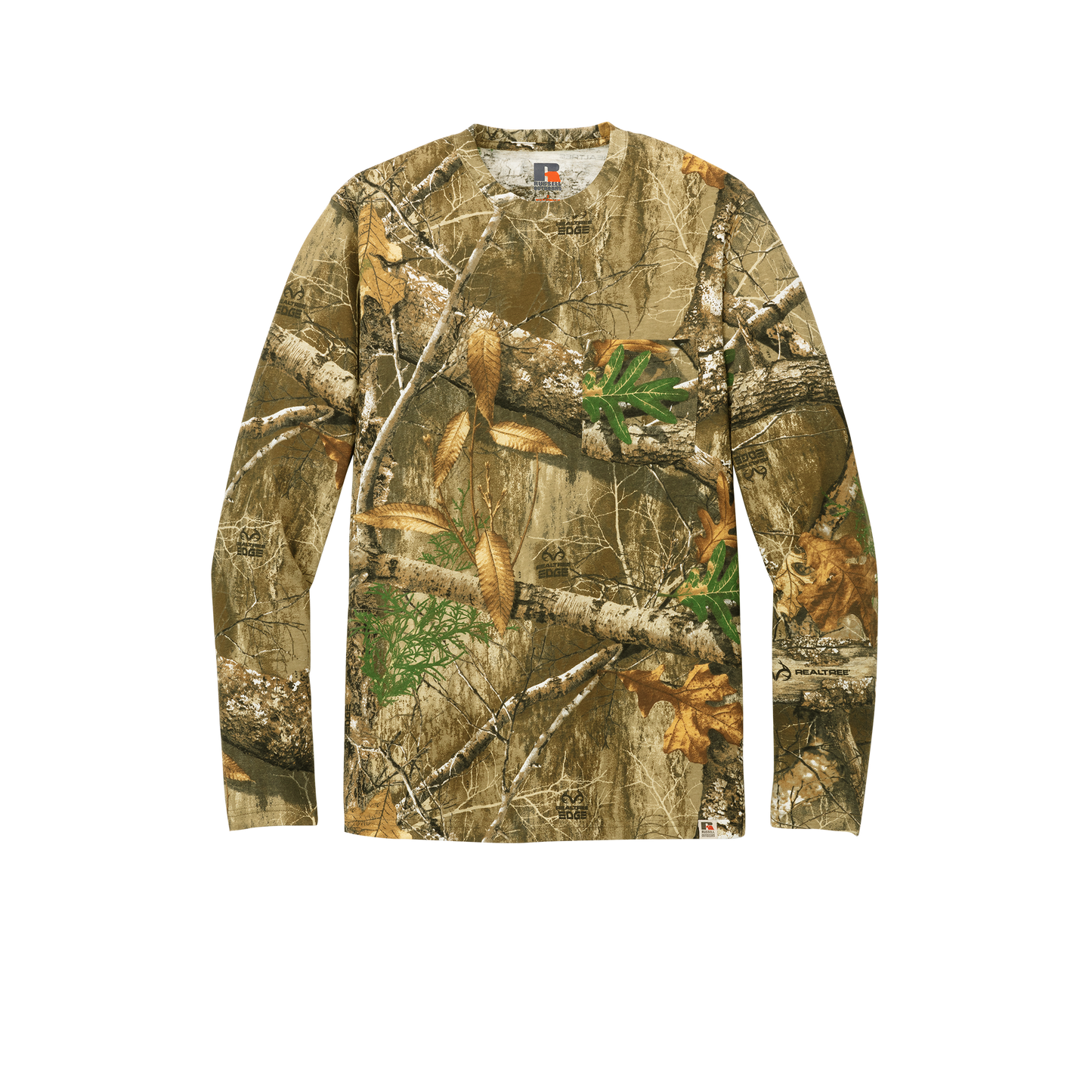 Custom Russell Outdoors™ Realtree® Long Sleeve Tee | Personalized Camo Shirt with Your Logo | Hunting & Outdoor Apparel