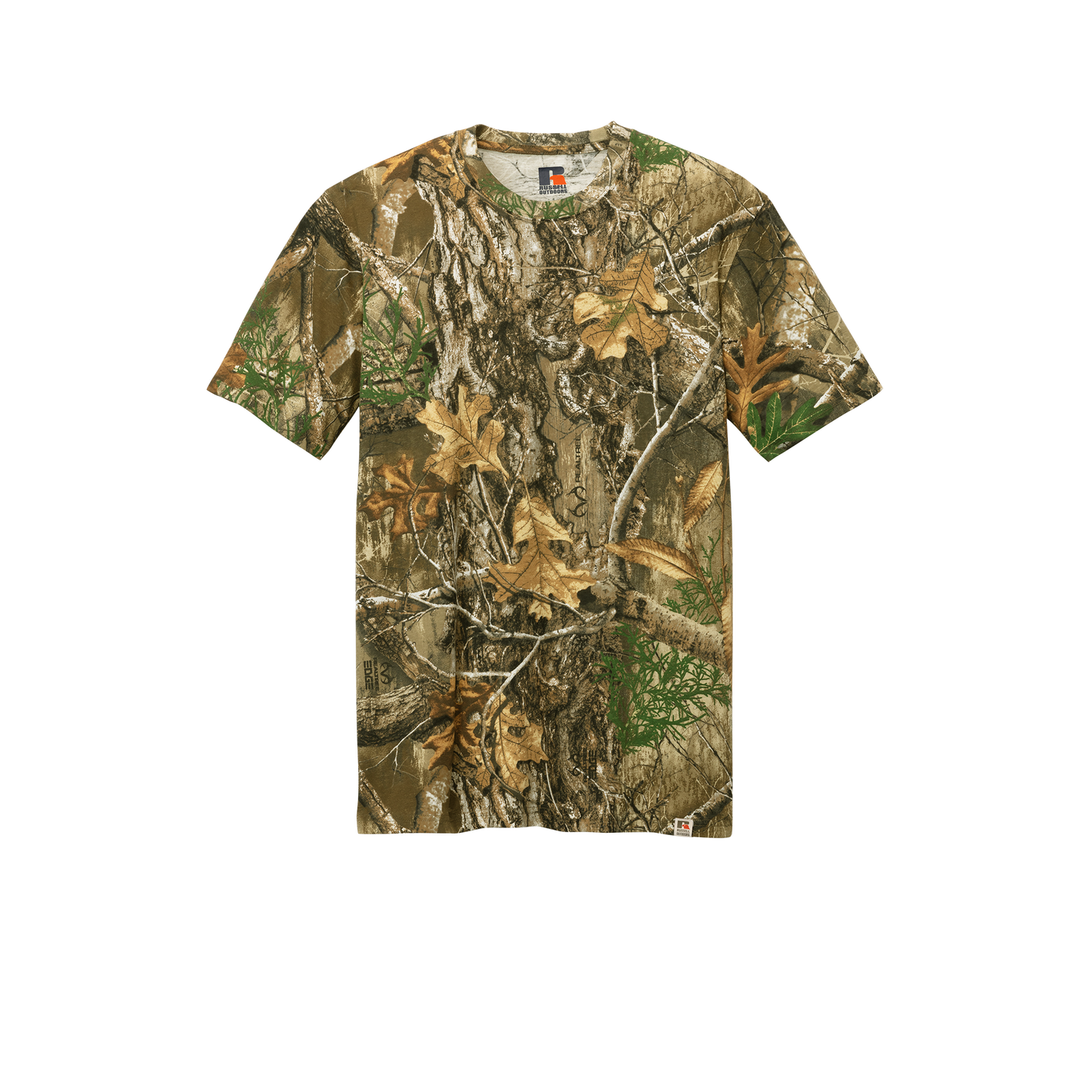 Custom Russell Outdoors™ Realtree® Tee | Personalized Camo T-Shirt | Custom Logo Hunting Shirt | Outdoor Business Apparel | RU100