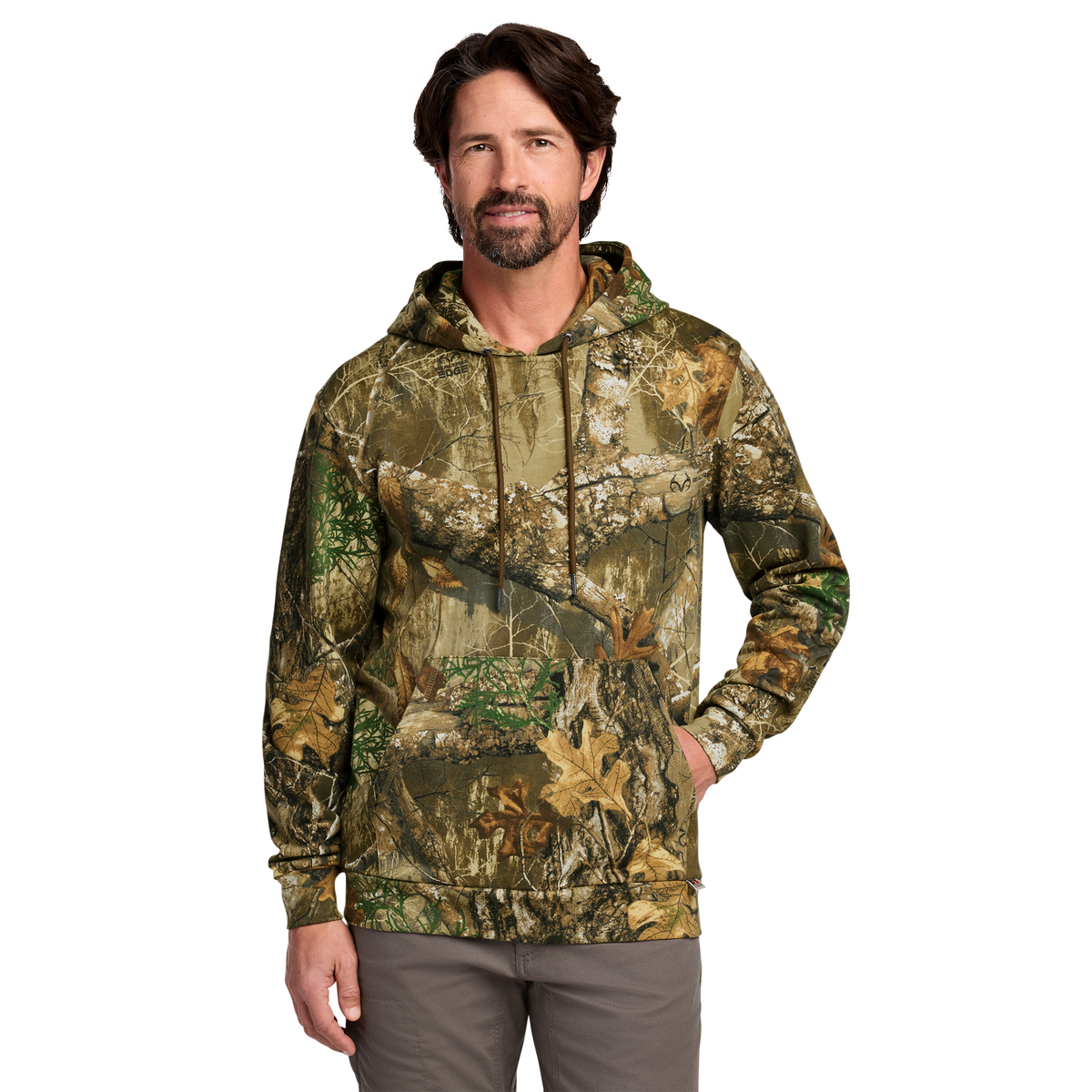 Custom DTF Print Russell Outdoors™ Realtree® Camo Pullover Hoodie – RU400