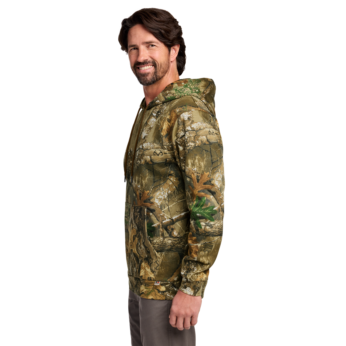 Custom DTF Print Russell Outdoors™ Realtree® Camo Pullover Hoodie – RU400