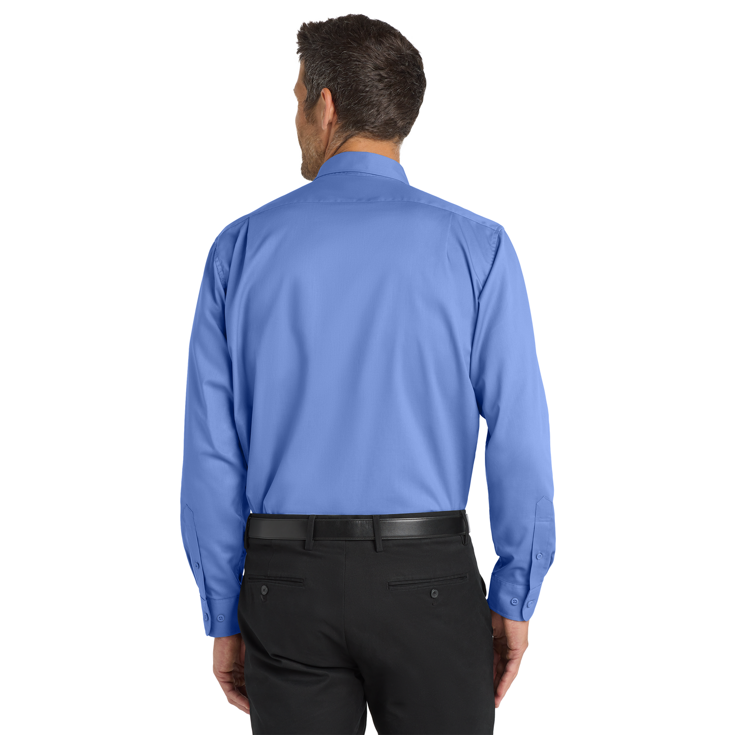 Custom Printed Work Shirt | Port Authority SuperPro Twill Shirt | Business Uniform Button Down | Bulk Company Logo Shirt | Corporate Apparel