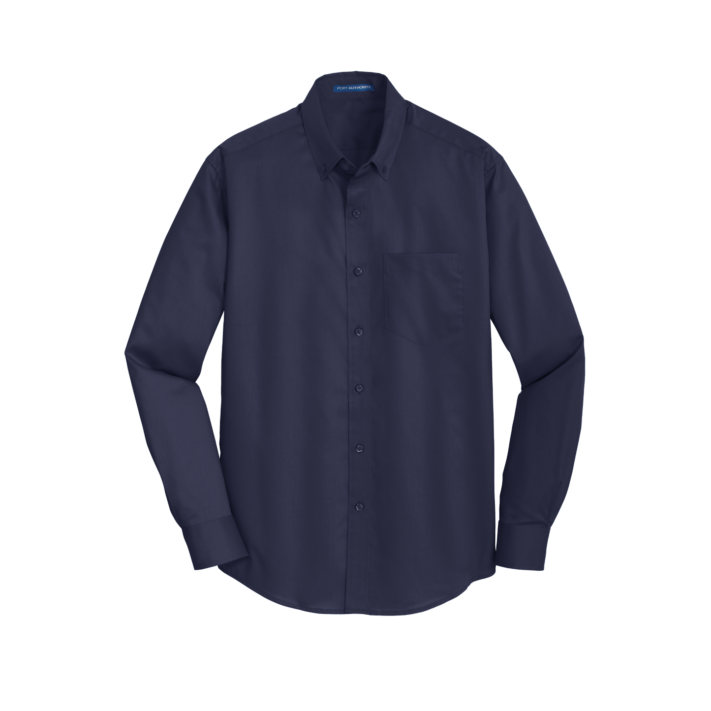 Custom Printed Work Shirt | Port Authority SuperPro Twill Shirt | Business Uniform Button Down | Bulk Company Logo Shirt | Corporate Apparel