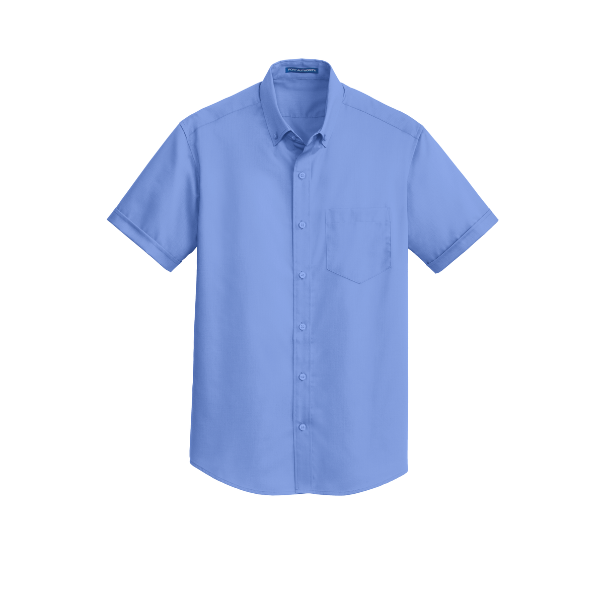 Custom DTF Printed Port Authority Twill Shirt | Short Sleeve Work Shirt| Business Uniform Shirt | Bulk Company Logo Apparel