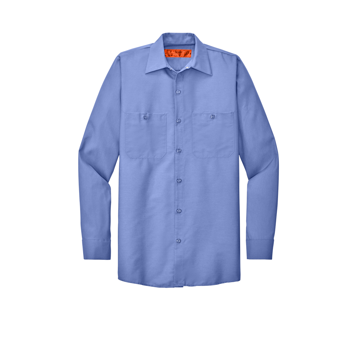 Custom Red Kap® Men’s Long Sleeve Industrial Work Shirt | Work Uniform Shirt | Workwear