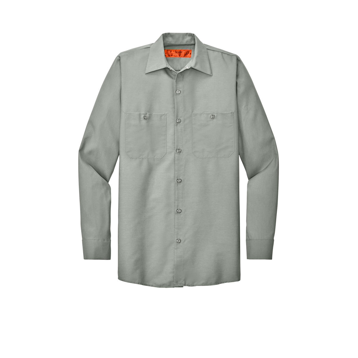 Custom Red Kap® Men’s Long Sleeve Industrial Work Shirt | Work Uniform Shirt | Workwear