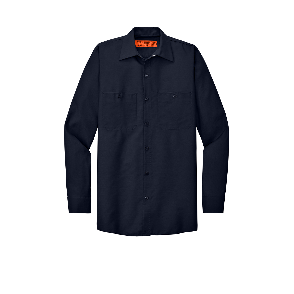 Custom Red Kap® Men’s Long Sleeve Industrial Work Shirt | Work Uniform Shirt | Workwear