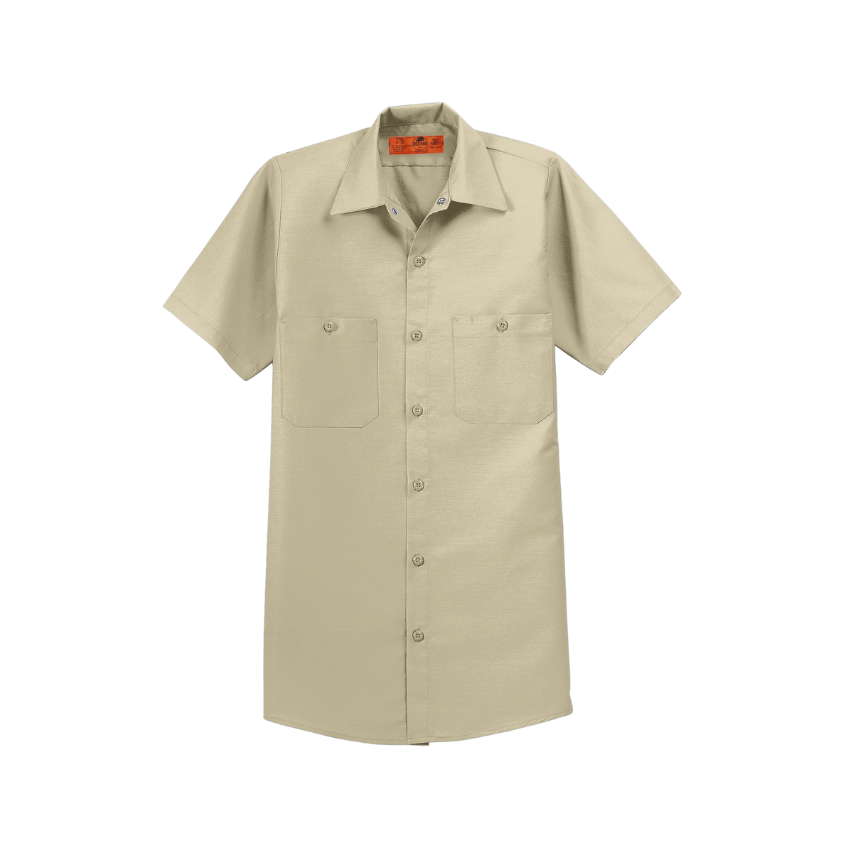 Custom Red Kap® Short Sleeve Industrial Work Shirt | Work Uniform
