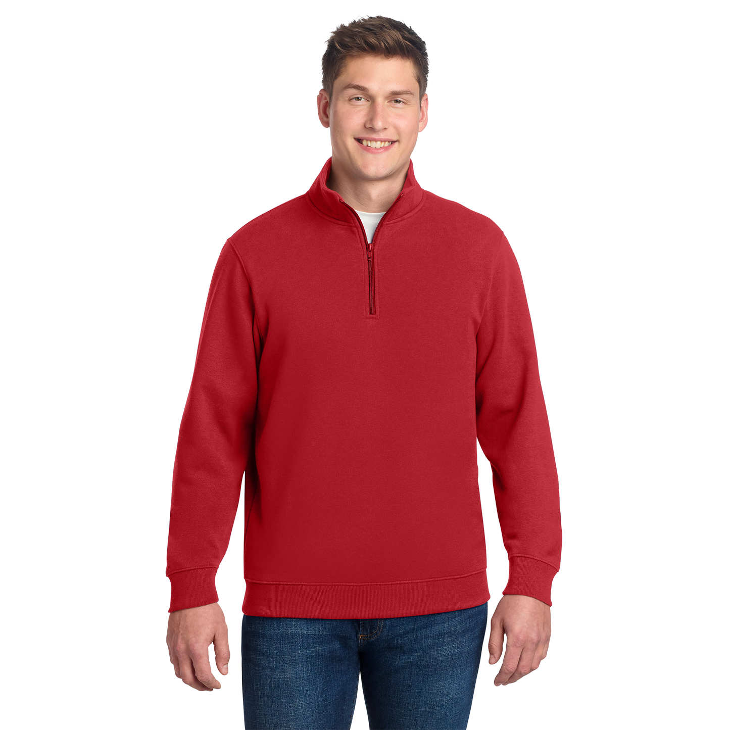 Custom Sport-Tek® Men’s 1/4-Zip Sweatshirt - Team Pullover