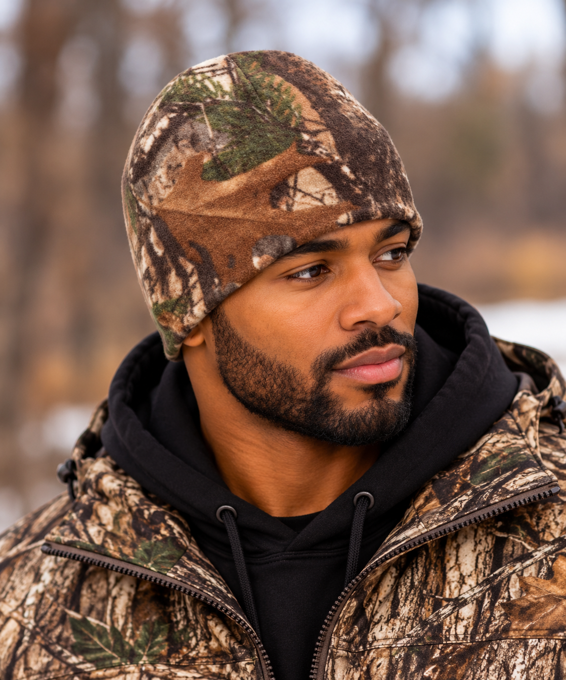 Realtree Camouflage Fleece Beanie | Port Authority® Camouflage Fleece Beanie – C901