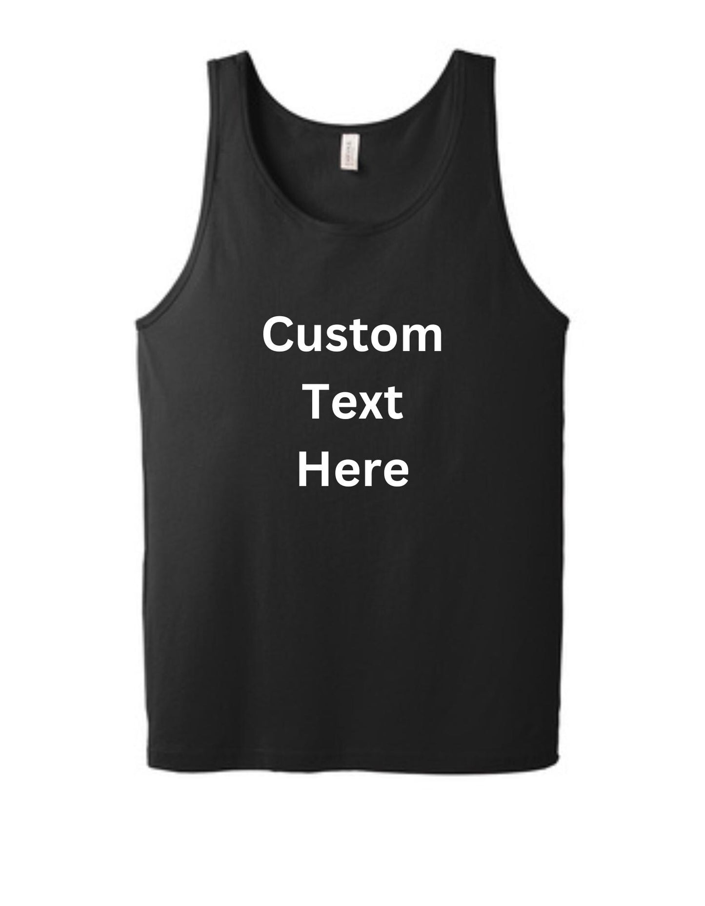 Custom Tank Top, Fitness Tank, Gender-Neutral Muscle Tee, Custom Workout Tank, Unisex Gym Tank, Muscle Tank"